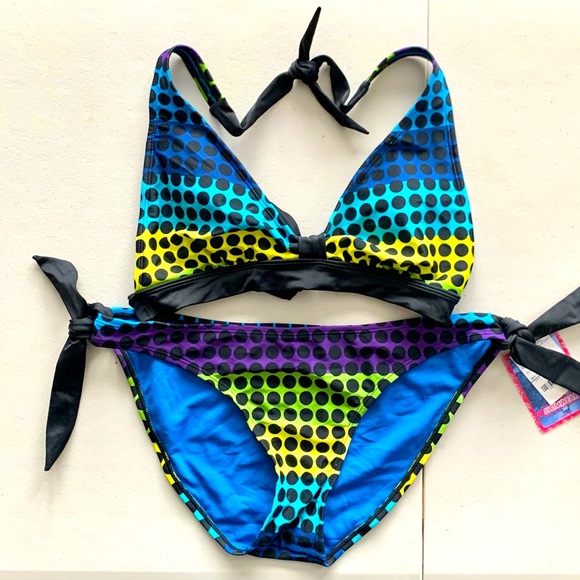 Bikini Polka Dot New With Tags Arizona - Picture 1 of 6